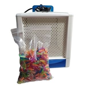 Vtg Hasbro Collectible Lite Brite light Bright Cube with drawers and pegs